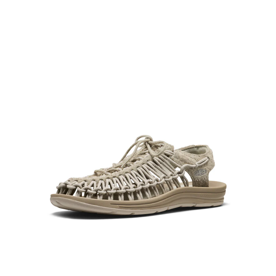 All Gender UNEEK Leder Sneaker | Abbey Stone/Plaza Taupe - Image 3