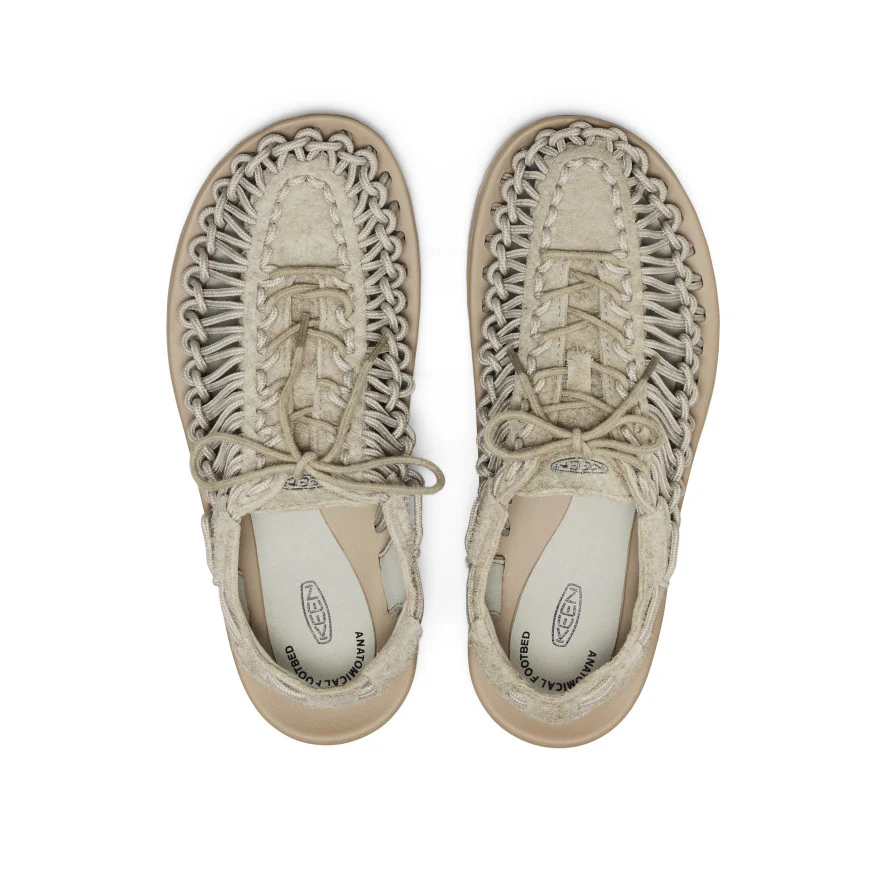 All Gender UNEEK Leder Sneaker | Abbey Stone/Plaza Taupe - Image 4