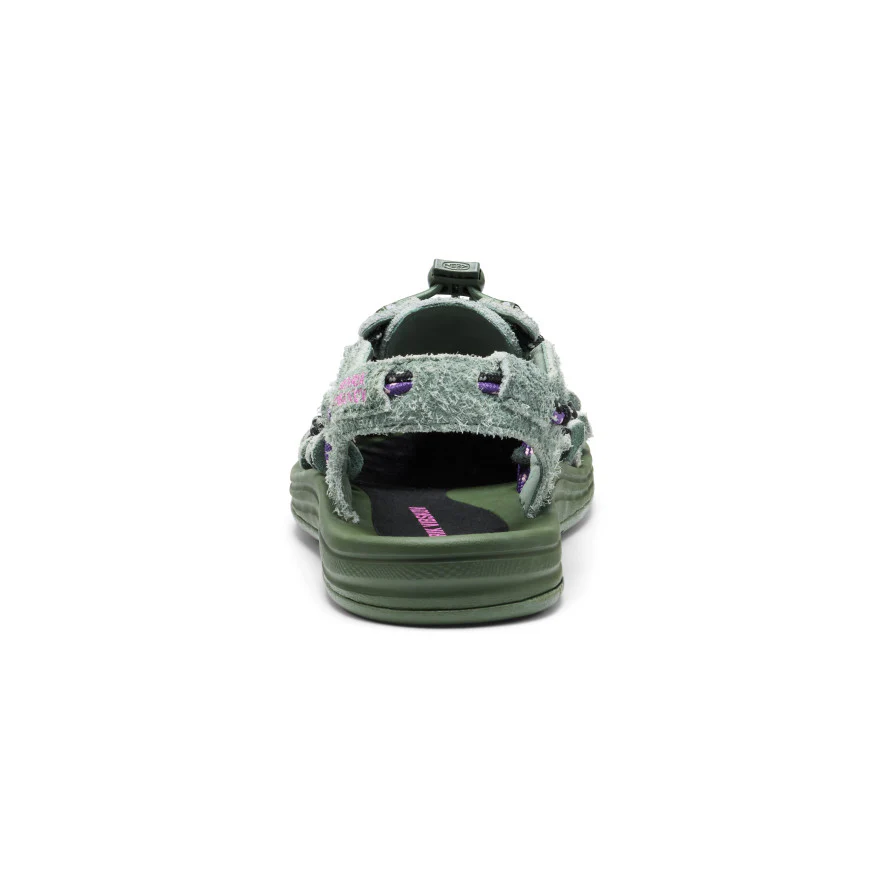 Unisex UNEEK Leder Henrik Vibskov Sneaker | Green Spring - Image 5