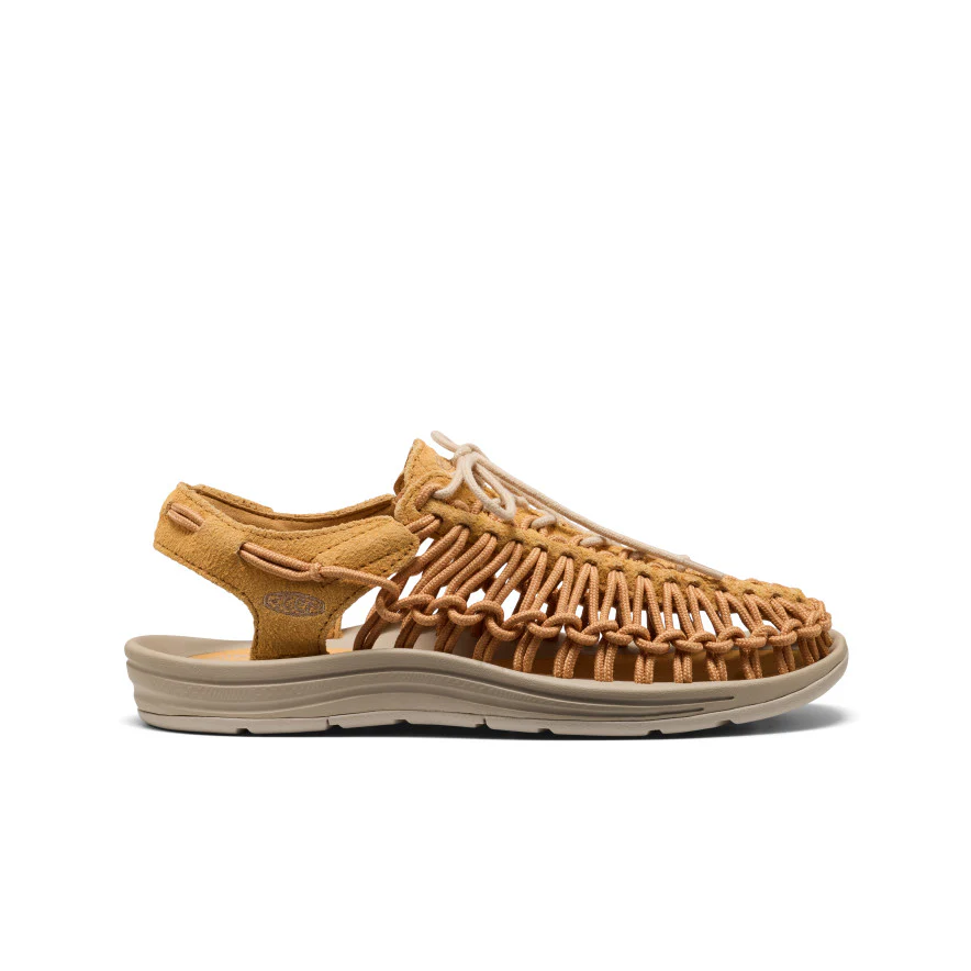 All Gender UNEEK Leder Sneaker | Oak Buff/Plaza Taupe