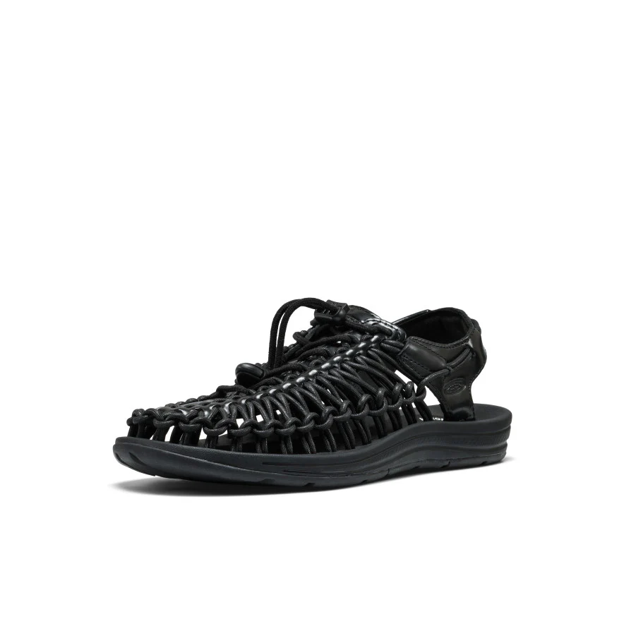 All Gender UNEEK Leder Sneaker  |  Perseid Black - Image 3