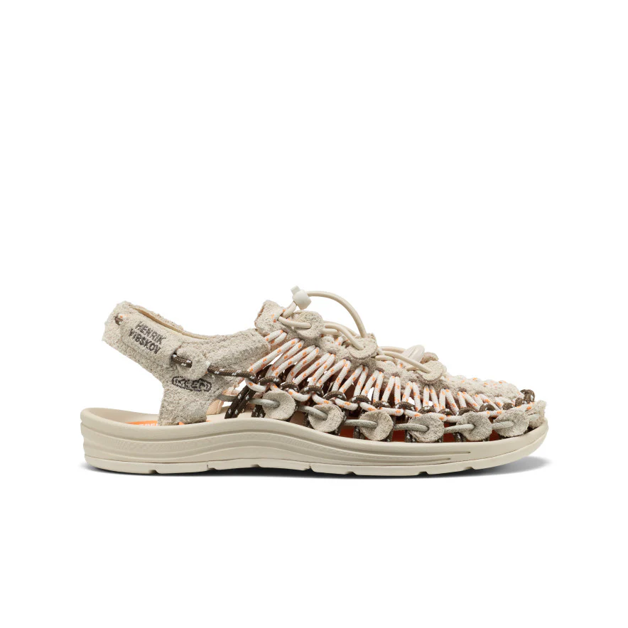 Unisex UNEEK Leder Henrik Vibskov Sneaker | Tangerine Cream
