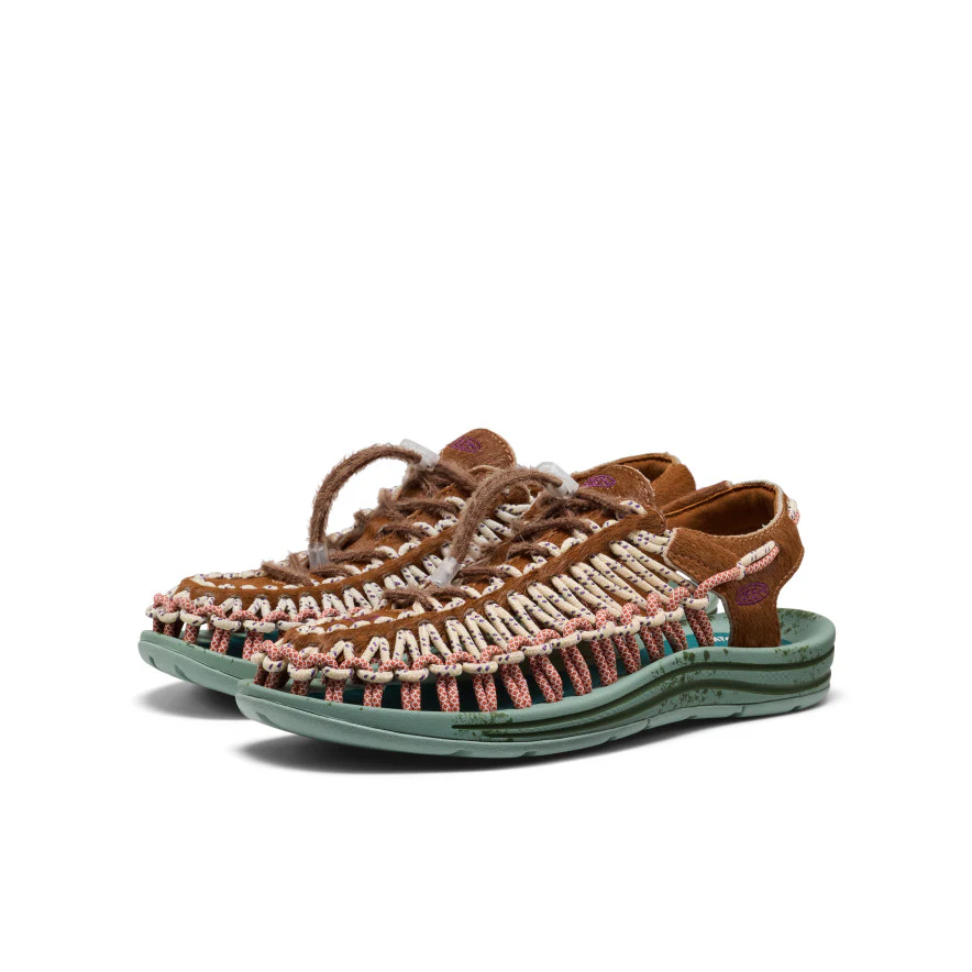 All Gender UNEEK Leder Sneaker | Terrain Roasted Pecan - Image 2