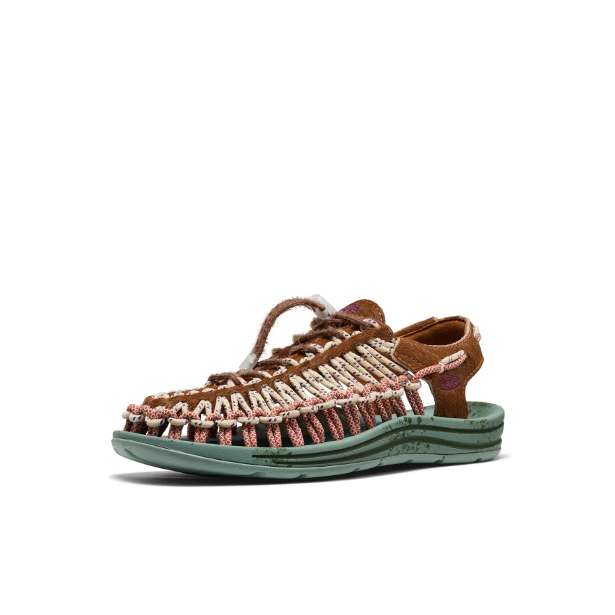 All Gender UNEEK Leder Sneaker | Terrain Roasted Pecan - Image 3