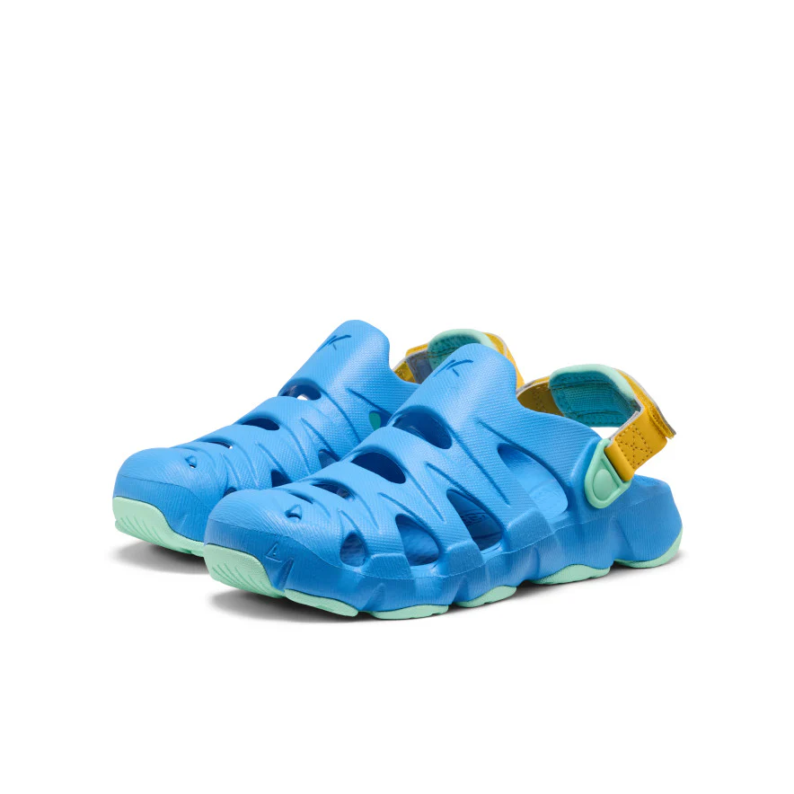 HyperFLT Clog für große Kids | Azure Blue/Daffodil - Image 11