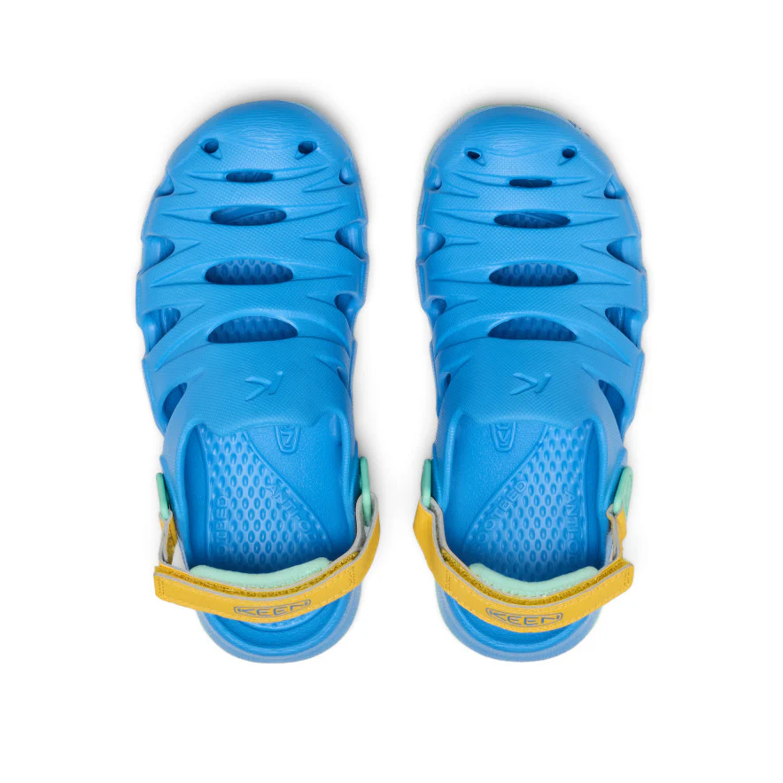 HyperFLT Clog für große Kids | Azure Blue/Daffodil - Image 8