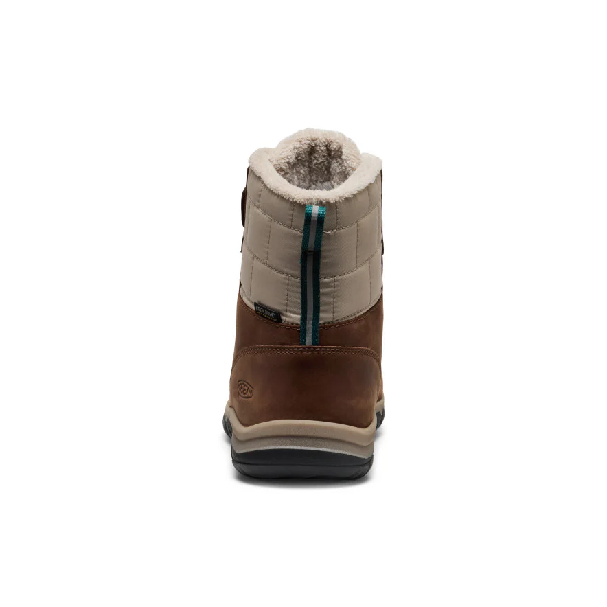 Kanibou Wasserdichte Winterstiefel für große Kids | Dark Earth/Roasted Pecan - Image 5