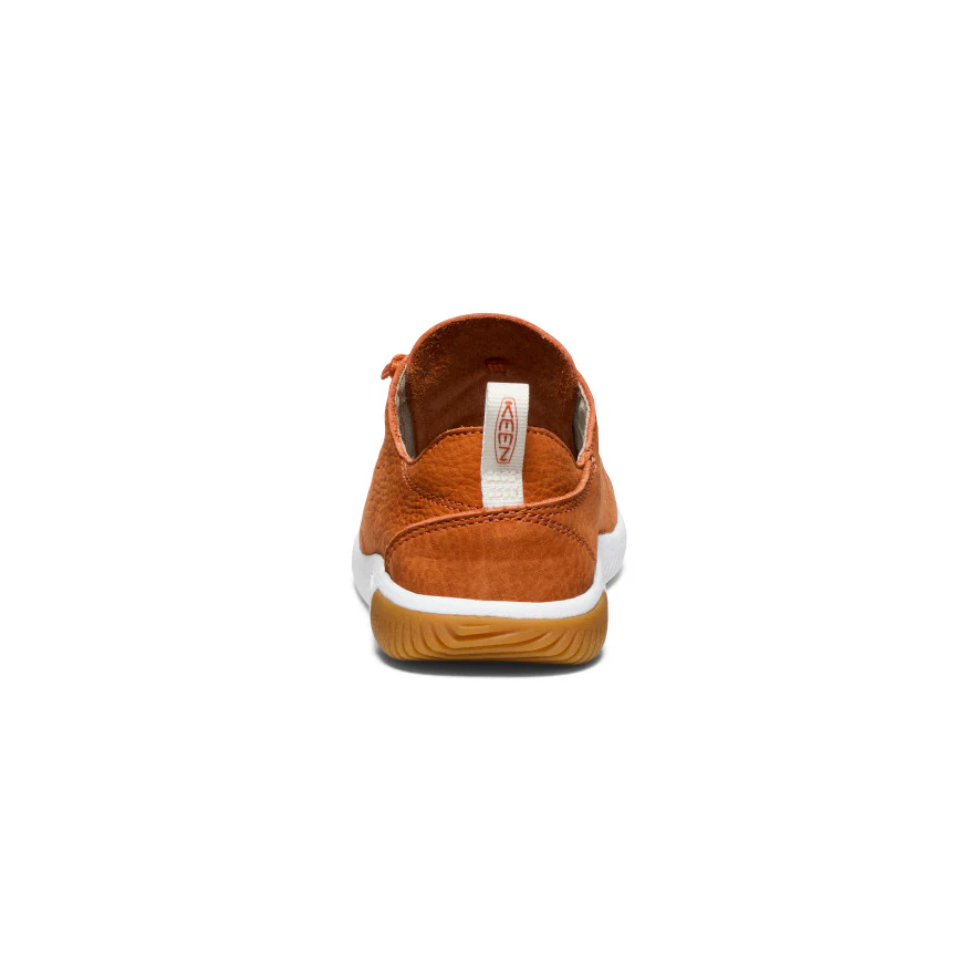 KNX Leder Sneaker für große Kids | Gold Flame/Star White - Image 5