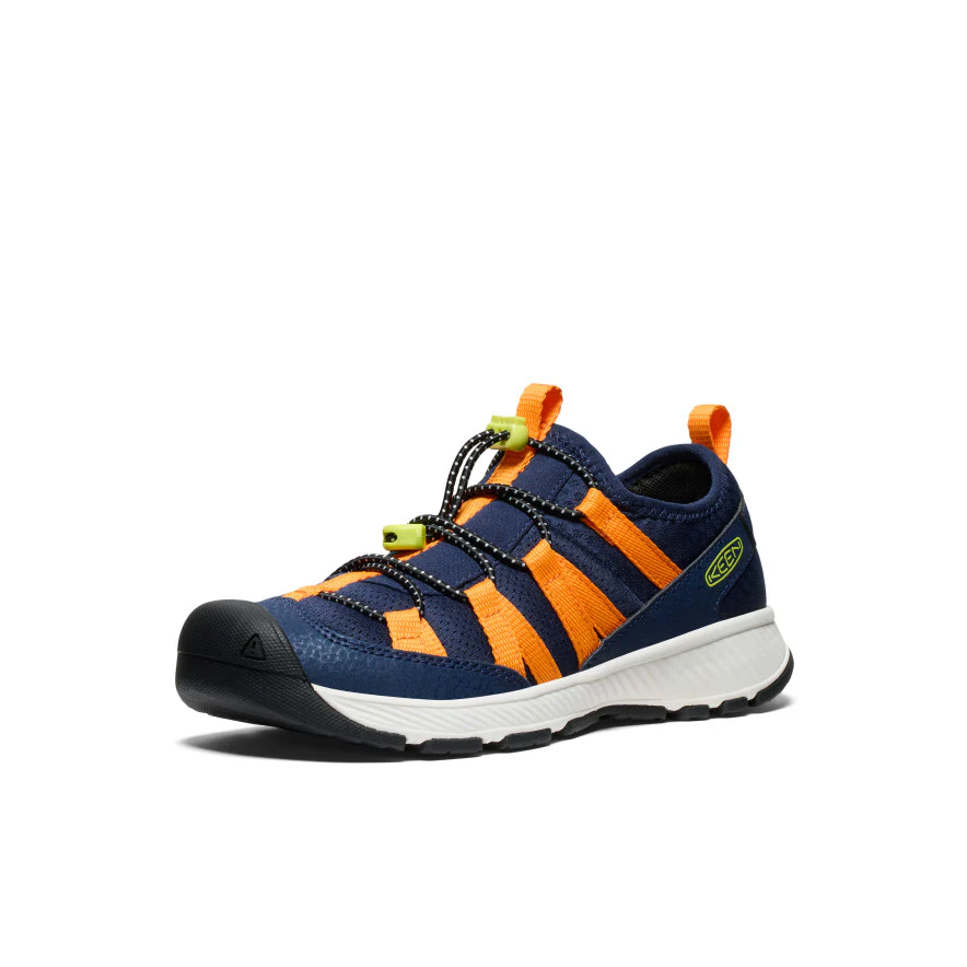 Motozoa Sneaker für große Kids | Naval Academy/Bright Marigold - Image 3