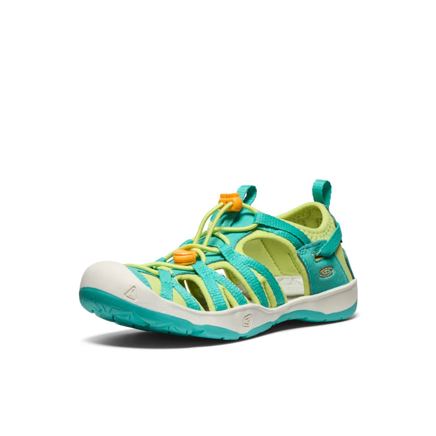 Moxie Sandale für große Kids | Bright Aqua/Bright Marigold - Image 3