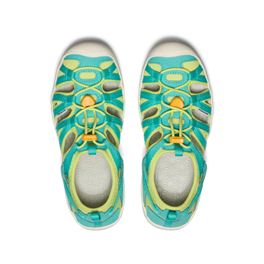 Moxie Sandale für große Kids | Bright Aqua/Bright Marigold - Image 4