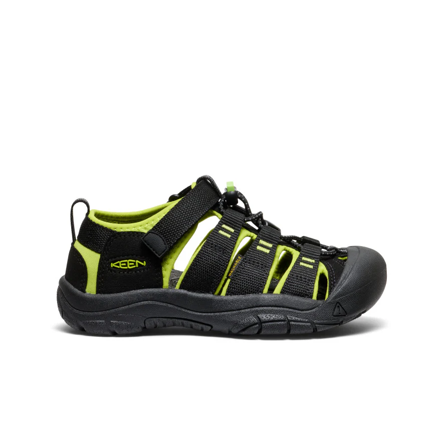 Newport H2 Sandale für große Kids | Black/Lime Green - Image 10