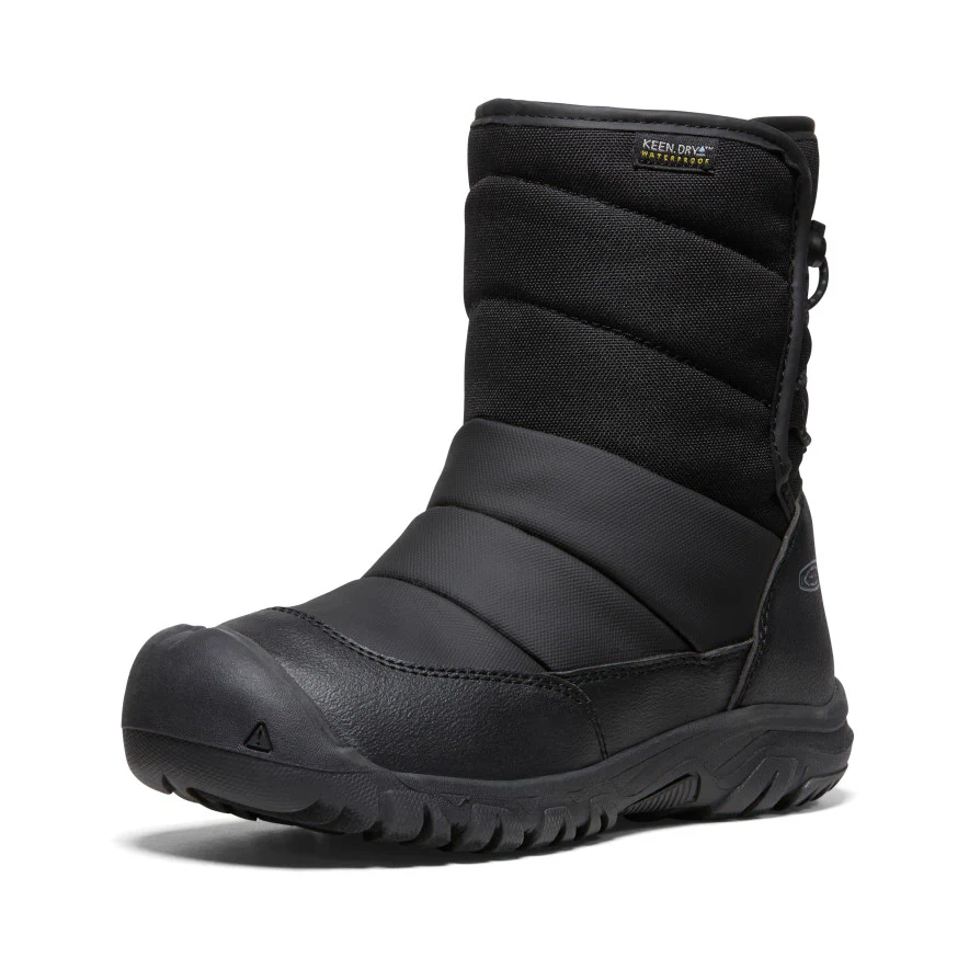 Puffrider Wasserdichte Winterstiefel für große Kids | Black/Steel Grey - Image 3