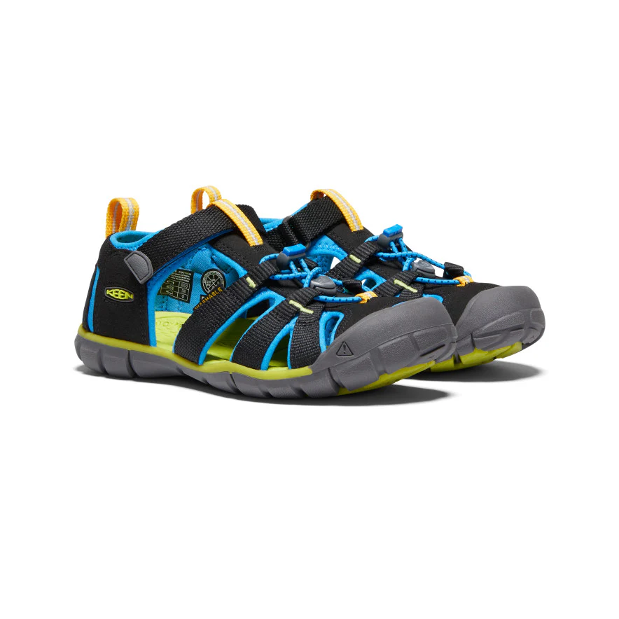 Seacamp II CNX Sandale für große Kids | Black/Brilliant Blue - Image 2