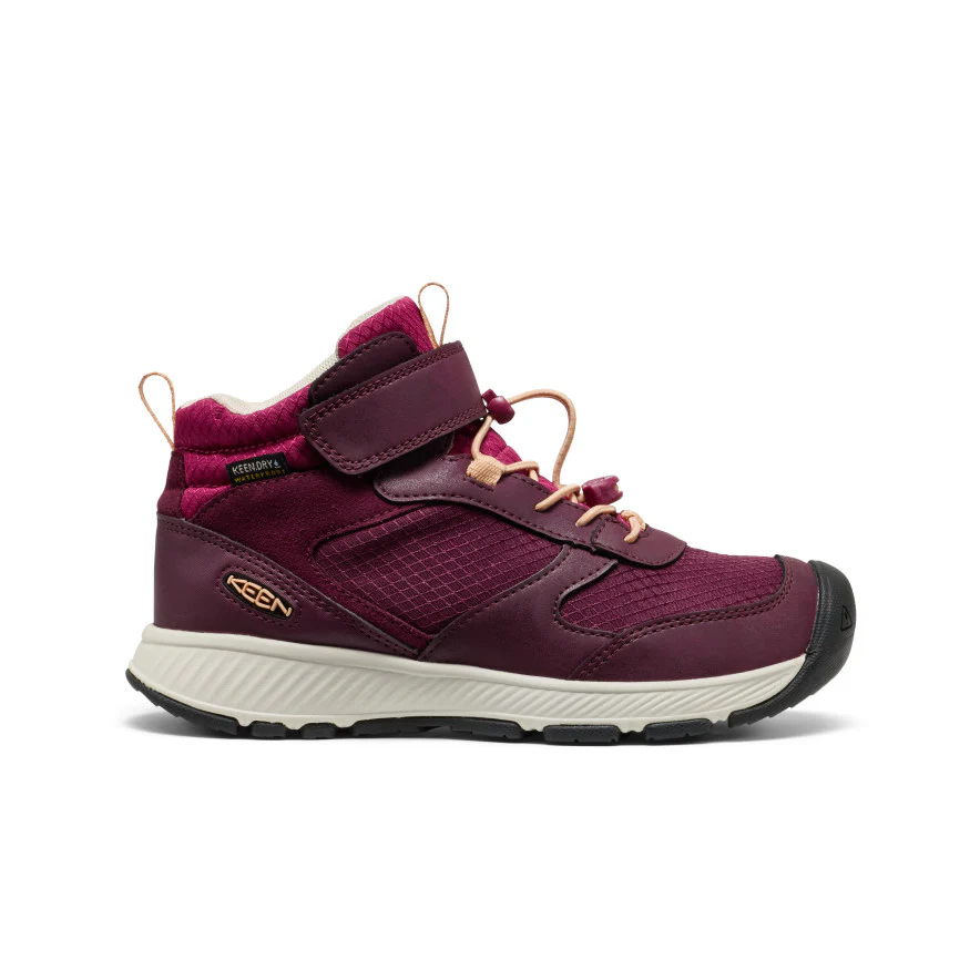 Skua Wasserdichte Stiefel für große Kids | Fig/Peach Fuzz