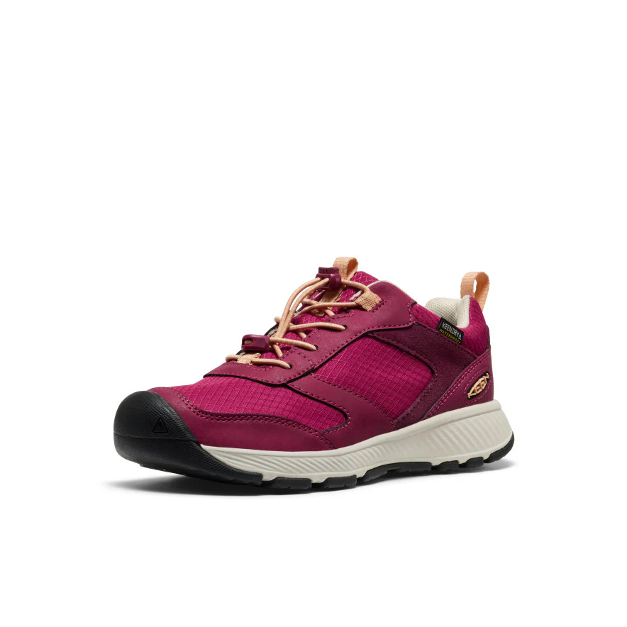 Skua Wasserdichte Stiefel für große Kids | Beaujolais/Peach Fuzz - Image 3