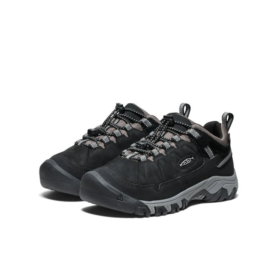 Targhee IV Wasserdichte Wanderschuhe für große Kids | Black/Steel Grey - Image 12