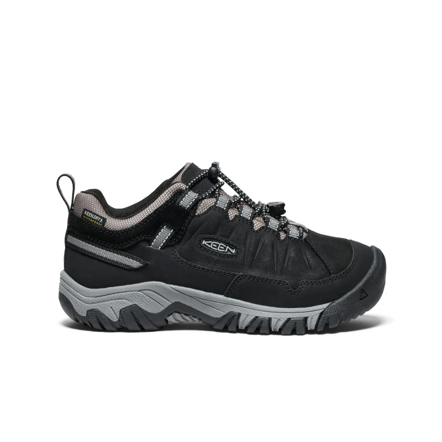 Targhee IV Wasserdichte Wanderschuhe für große Kids | Black/Steel Grey - Image 7