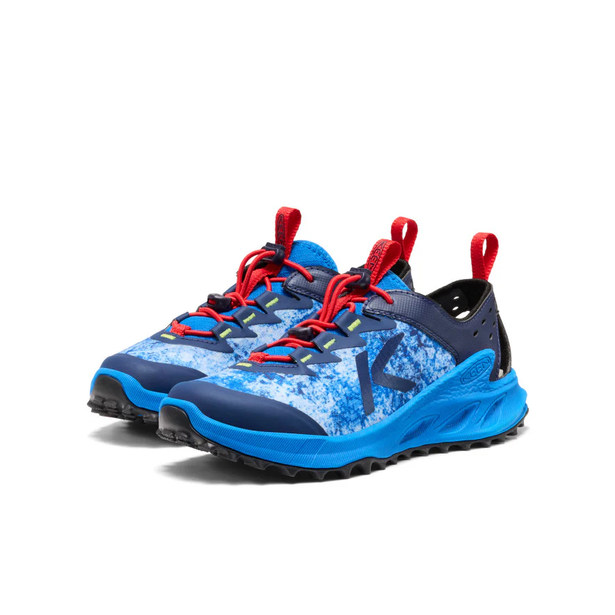 Zionic ADV Sandale für große Kids | Precious Blue/Racing Red - Image 2