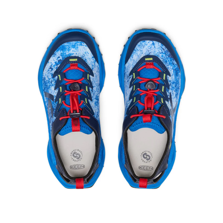 Zionic ADV Sandale für große Kids | Precious Blue/Racing Red - Image 4