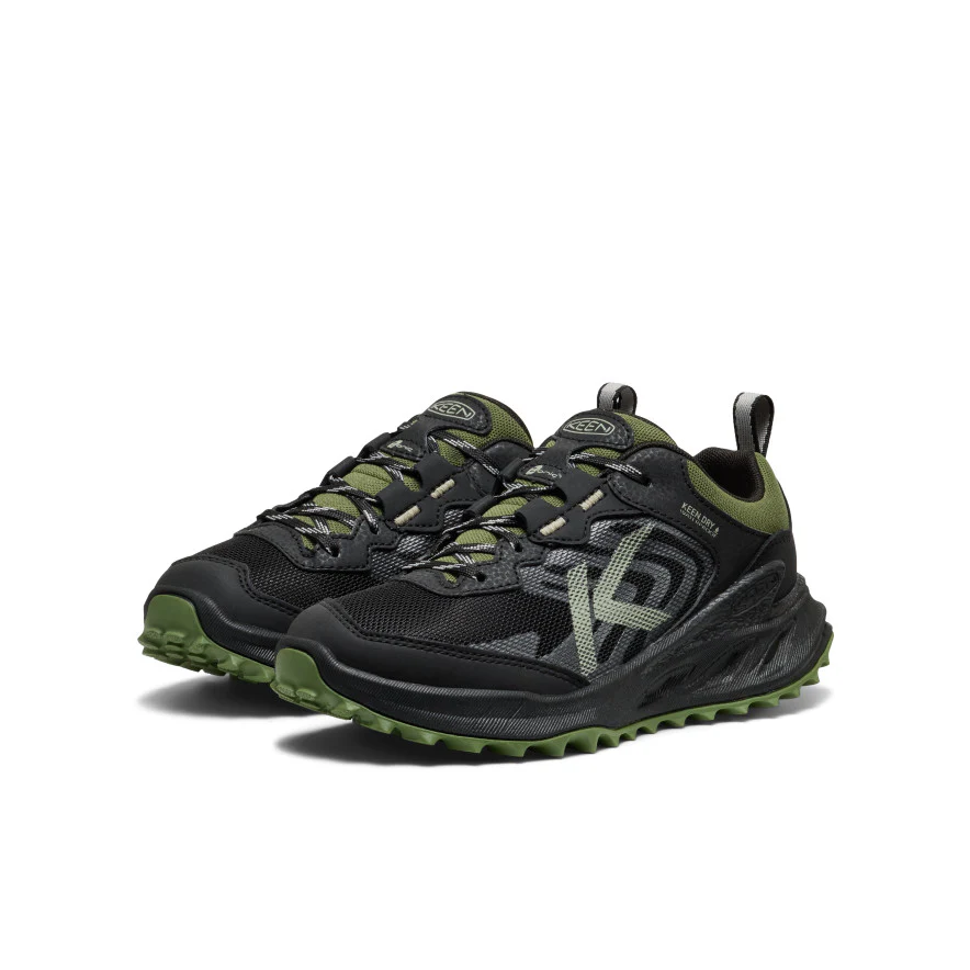 Zionic Wasserdichte Schuhe für große Kids  |  Black/Bronze Green - Image 2