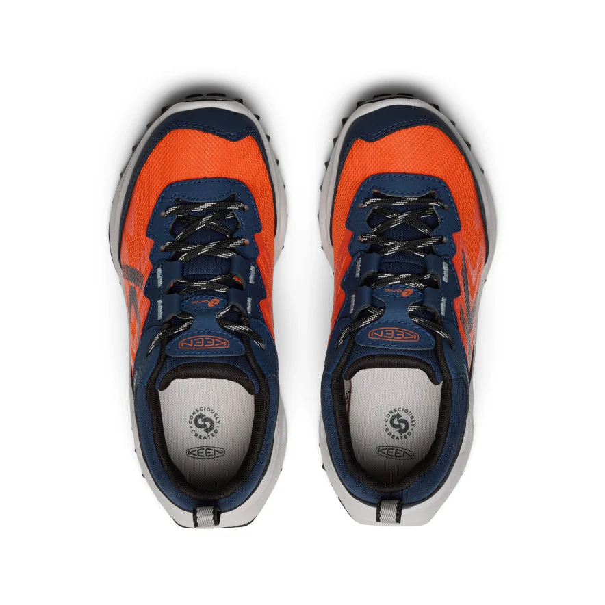 Zionic Wasserdichte Schuhe für große Kids | Naval Academy/Scarlet Ibis - Image 4