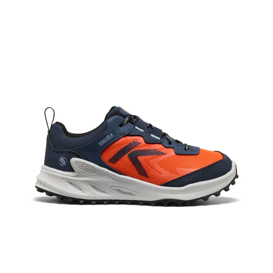 Zionic Wasserdichte Schuhe für große Kids | Naval Academy/Scarlet Ibis - Image 7