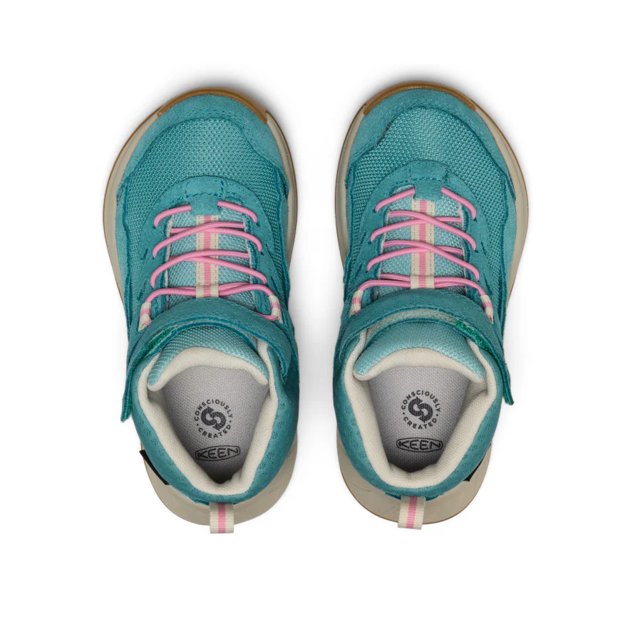 Hightrail wasserdichte Wanderstiefel für kleine Kids | Brittany Blue/Cashmere Rose - Image 4