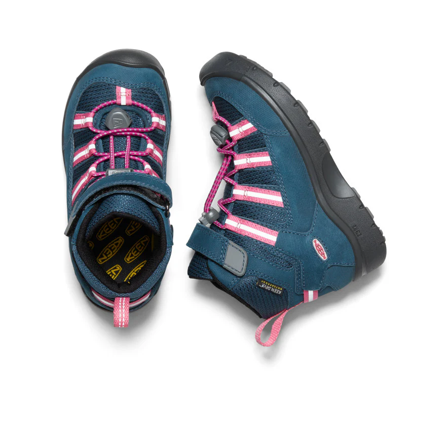 Hikeport II Waterproof Sport Sneakerstiefel für Kleinkinder | Blue Wing Teal/Fruit Dove - Image 4
