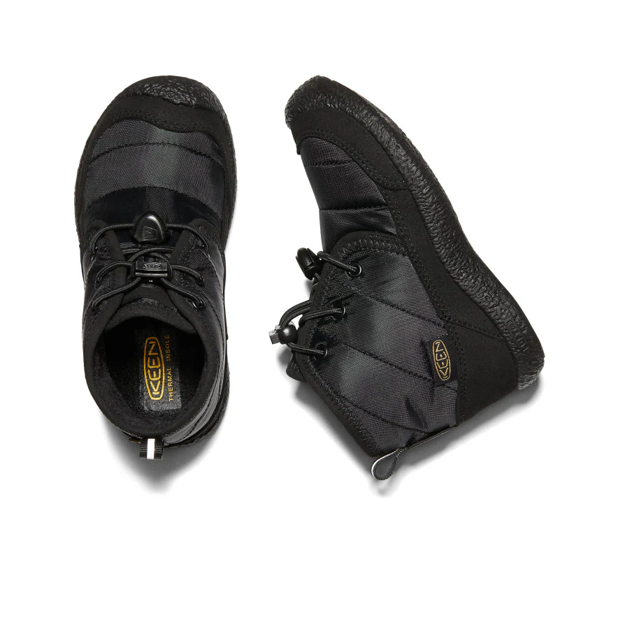 Howser II Wasserdicht Chukka für kleine Kids | Black/Black - Image 4
