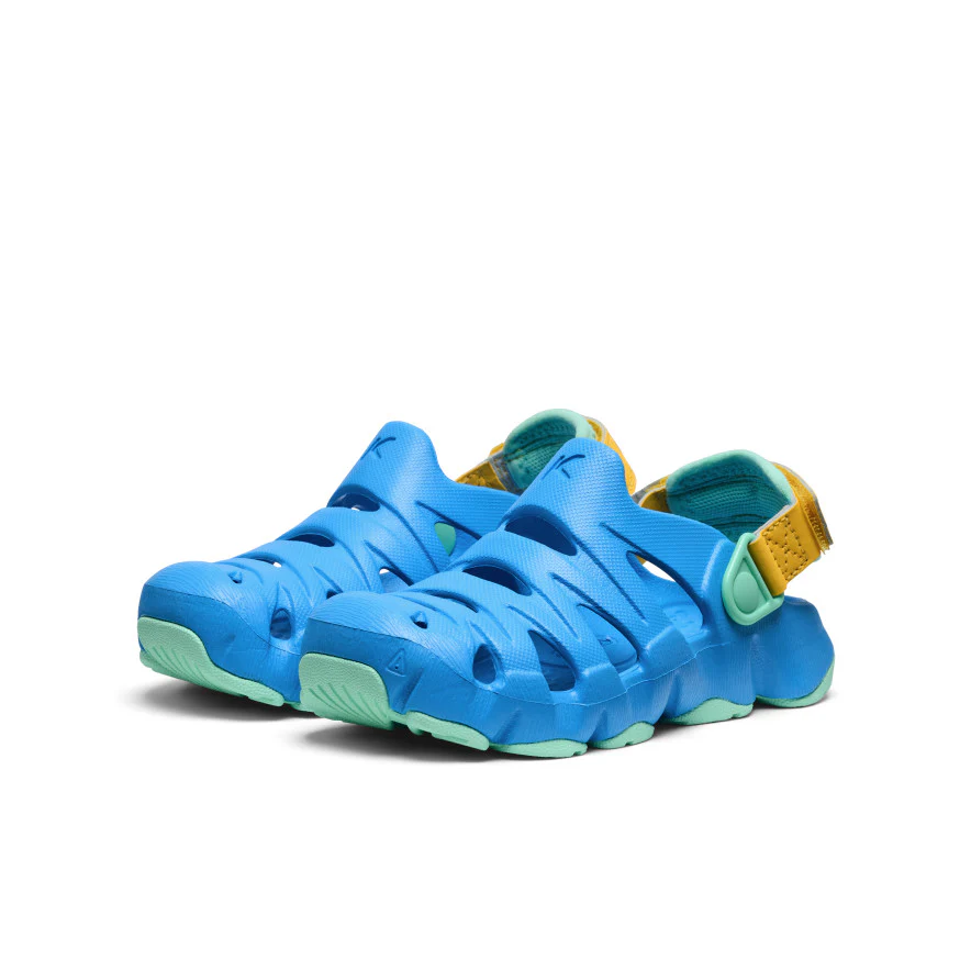 HyperFLT Clog für kleine Kids | Azure Blue/Daffodil - Image 2