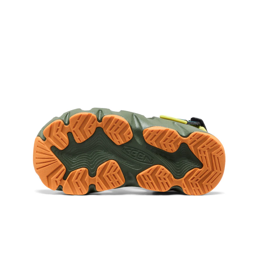 HyperFLT Clog für kleine Kids | Bronze Green/Orange Peel - Image 9