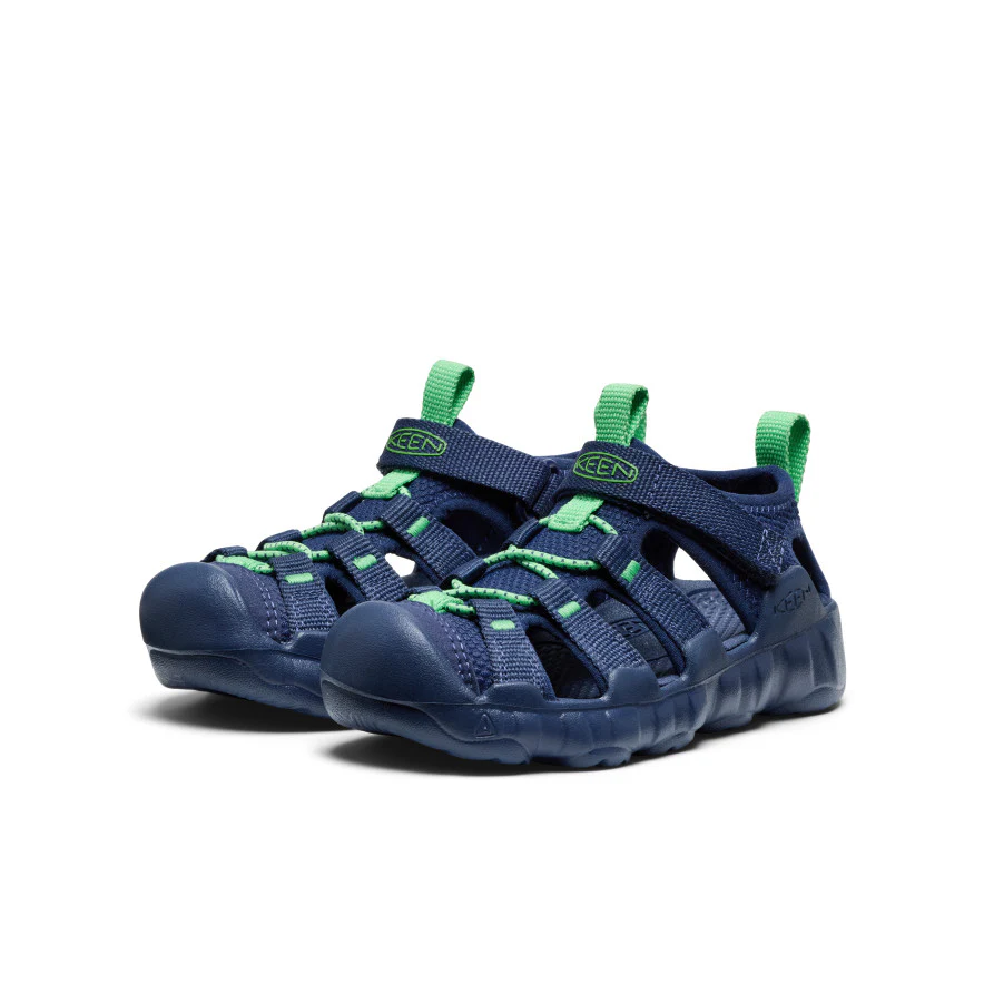 Hyperport H2 Sandale für kleine Kids | Naval Academy/Vibrant Green - Image 2