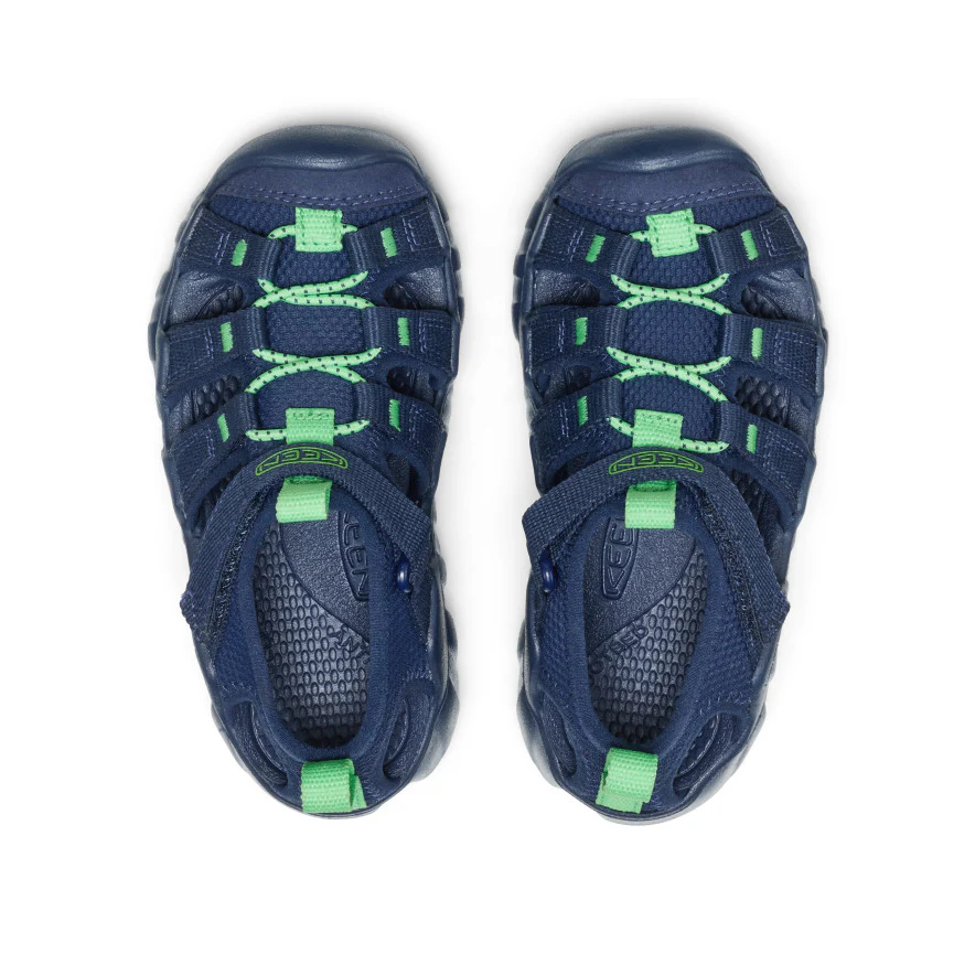 Hyperport H2 Sandale für kleine Kids | Naval Academy/Vibrant Green - Image 4