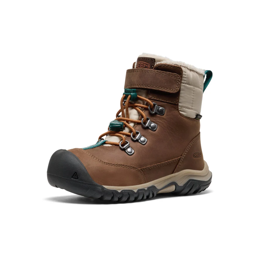 Kanibou Wasserdichte Winterstiefel für kleine Kids | Dark Earth/Roasted Pecan - Image 3