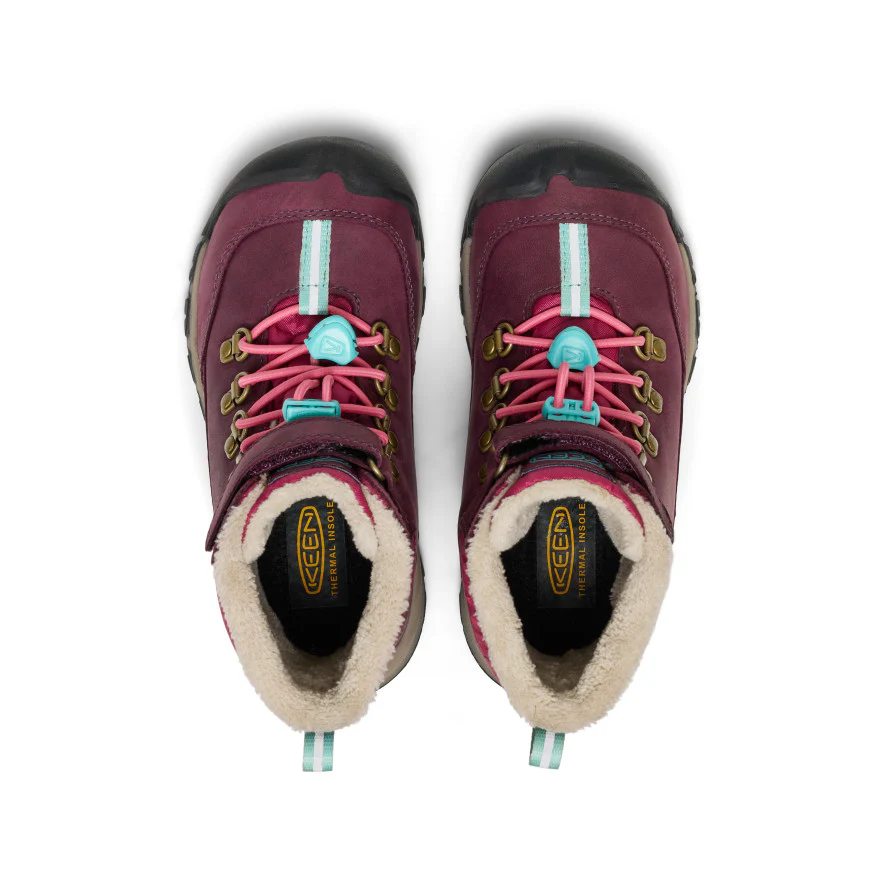 Kanibou Wasserdichte Winterstiefel für kleine Kids | Fig/Pink Lemonade - Image 4