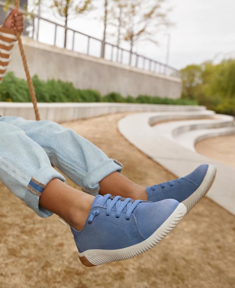 KNX Leder Sneaker für kleine Kids | Coronet Blue/Vapor - Image 8