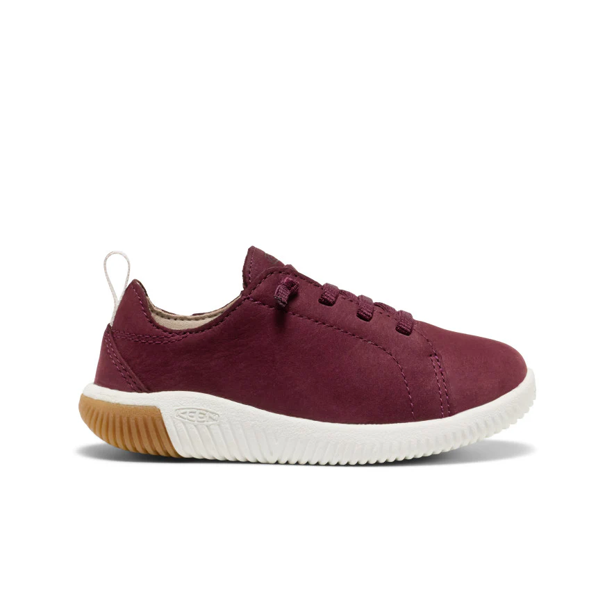 KNX Leder Sneaker für kleine Kids | Fig/Star White