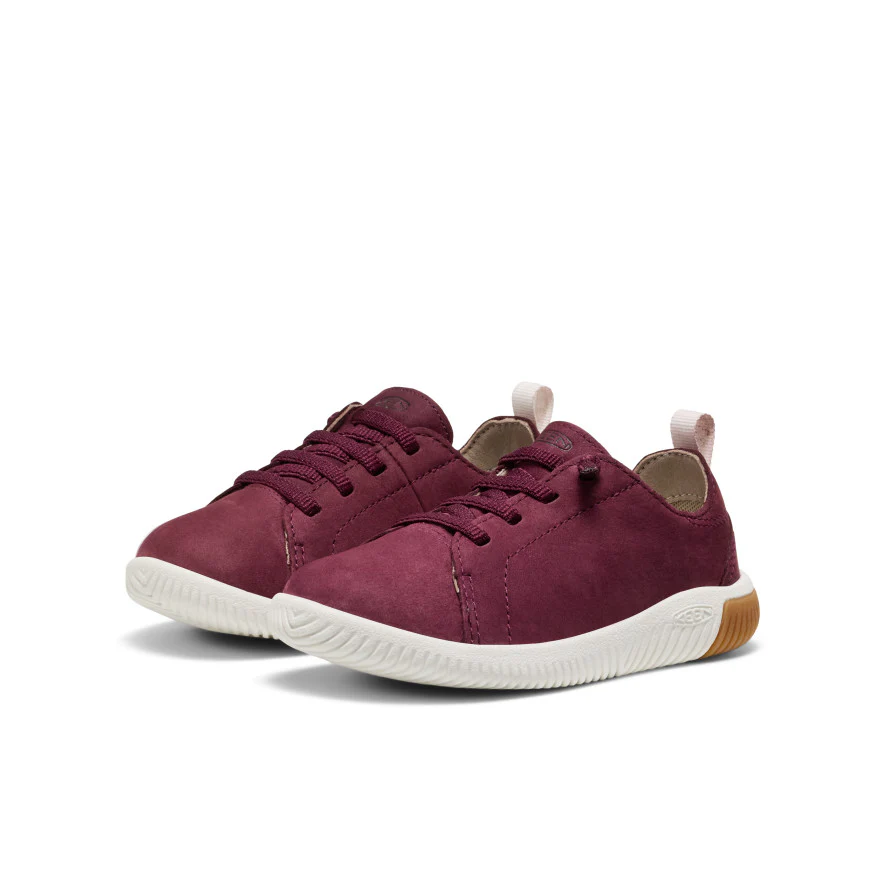 KNX Leder Sneaker für kleine Kids | Fig/Star White - Image 2