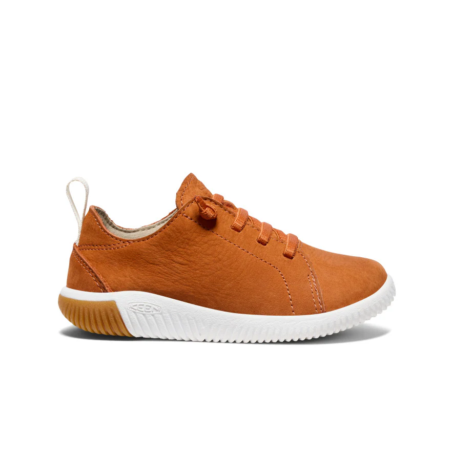 KNX Leder Sneaker für kleine Kids | Gold Flame/Star White