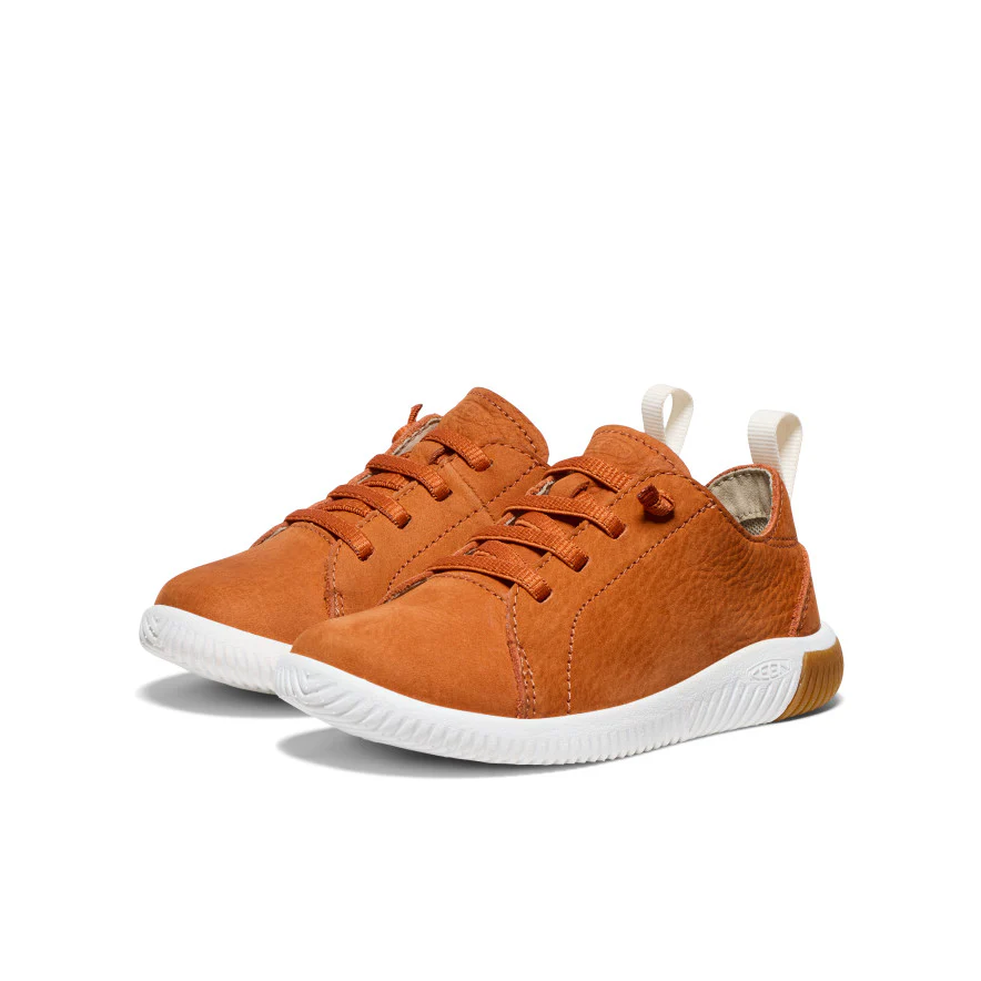 KNX Leder Sneaker für kleine Kids | Gold Flame/Star White - Image 2