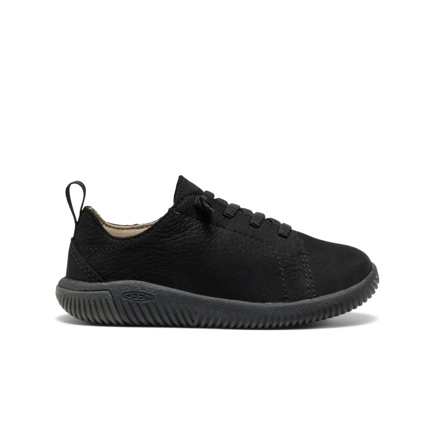 KNX Leder Sneaker für kleine Kids | Triple Black - Image 10