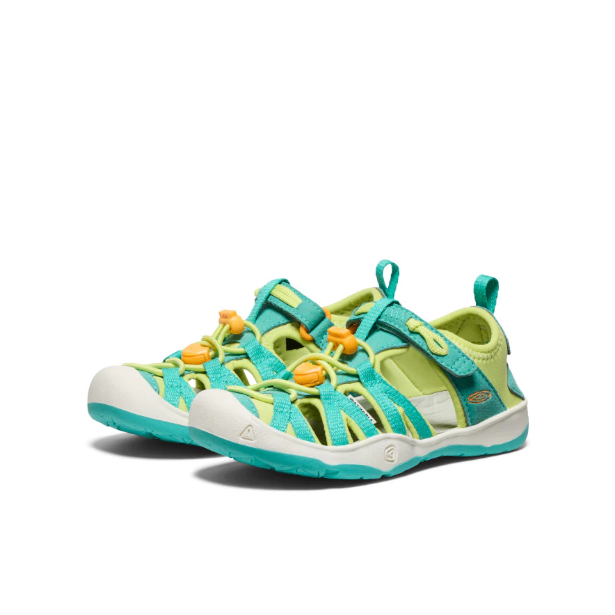 Moxie Sandale für kleine Kids | Bright Aqua/Bright Marigold - Image 2