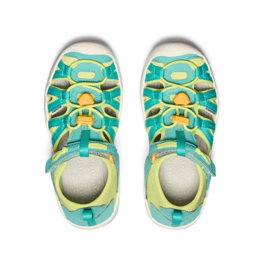 Moxie Sandale für kleine Kids | Bright Aqua/Bright Marigold - Image 4