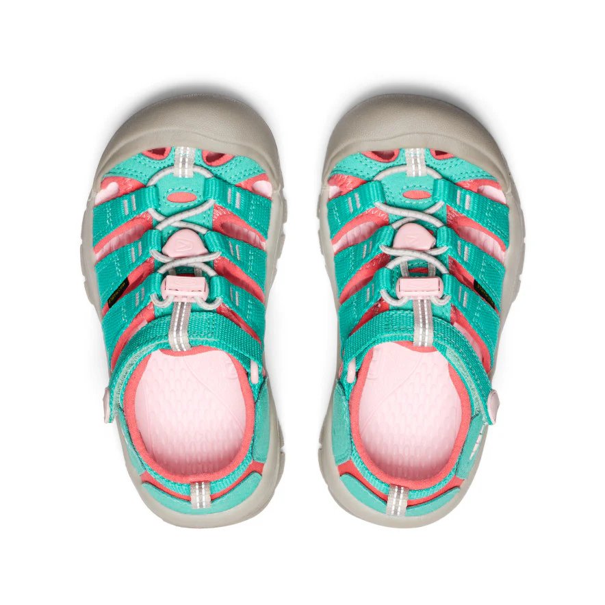 Newport H2 Sandale für kleine Kids | Bright Aqua/Giggle Pink - Image 4