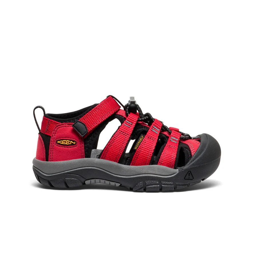 Newport H2 Sandale für kleine Kids | Ribbon Red/Gargoyle