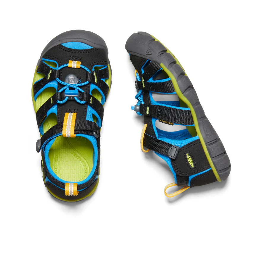 Seacamp II CNX Sandale für kleine Kids | Black/Brilliant Blue - Image 2
