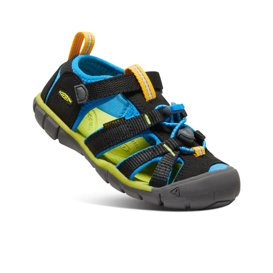Seacamp II CNX Sandale für kleine Kids | Black/Brilliant Blue - Image 3