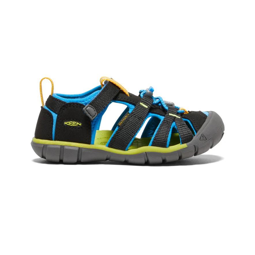 Seacamp II CNX Sandale für kleine Kids | Black/Brilliant Blue - Image 9