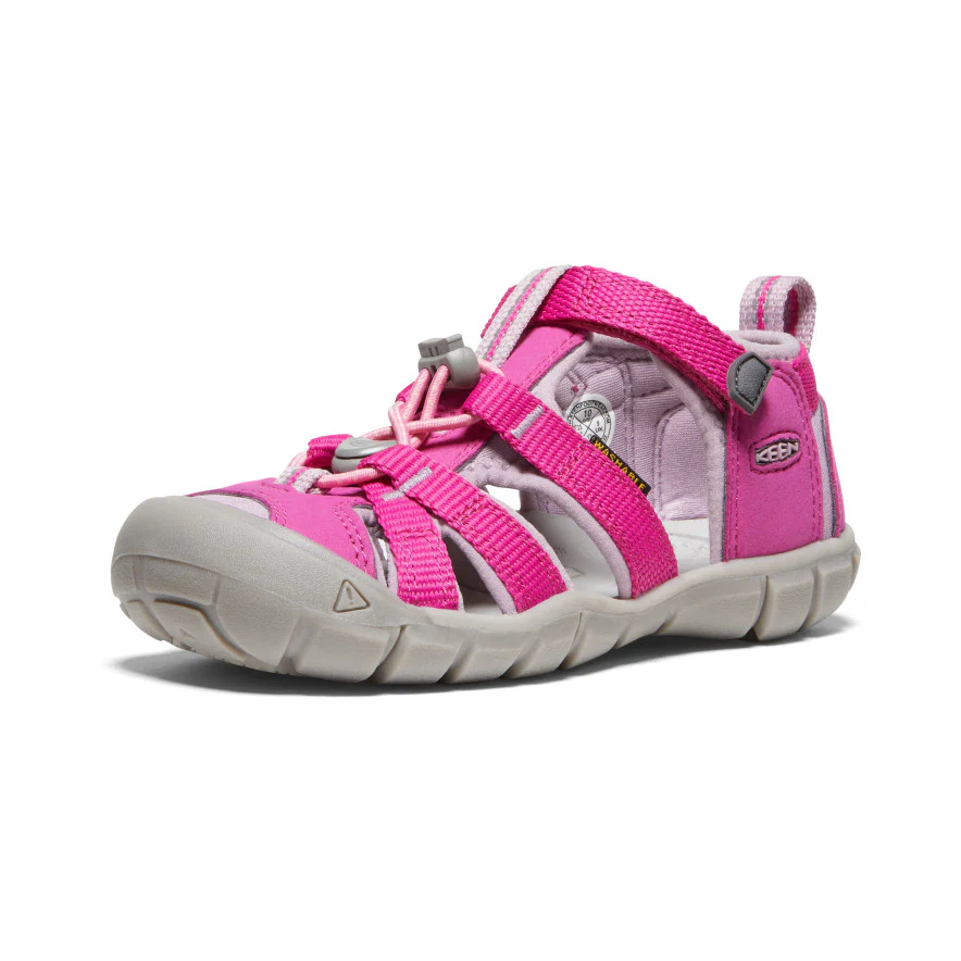 Seacamp II CNX Sandale für jüngere Kinder | Very Berry/Dawn Pink - Image 2